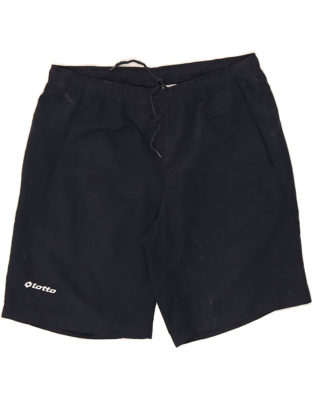 LOTTO Mens Sport Shorts Large Navy Blue Polyester Vintage Lotto and Second-Hand Lotto from Messina Hembry 