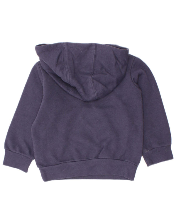 Adidas Baby Boys Hoodie Jumper 9-12 Måneder Marineblå Bomuld