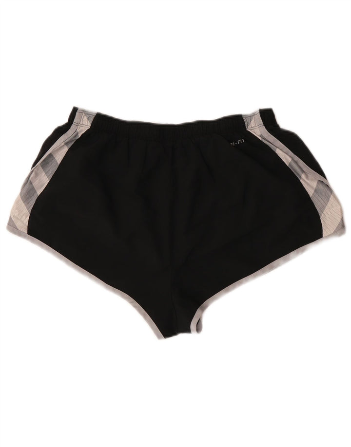 Nike sportsshorts til kvinder Medium W28 L12 Sort Colourblock Polyester