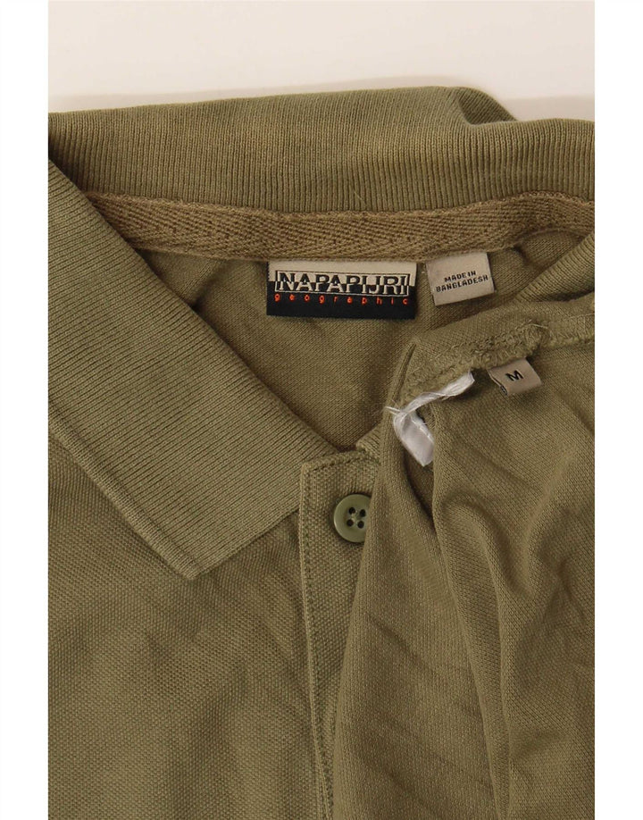 Napapijri Herre Geographic Polo Shirt Medium Khaki