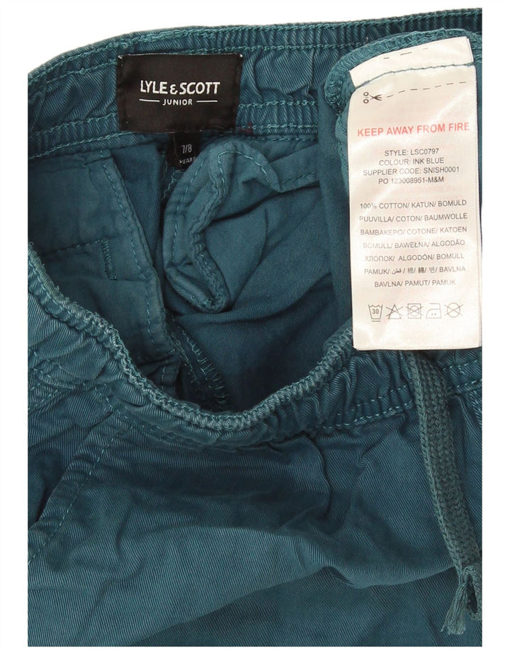 Lyle & Scott drenge sportsshorts 7-8 år blå bomuld