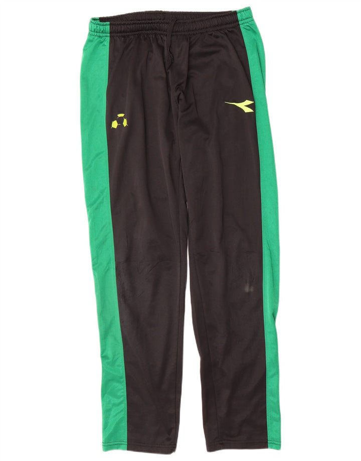 DIADORA Træningsdragt bukser til mænd Large Black Colourblock Polyester