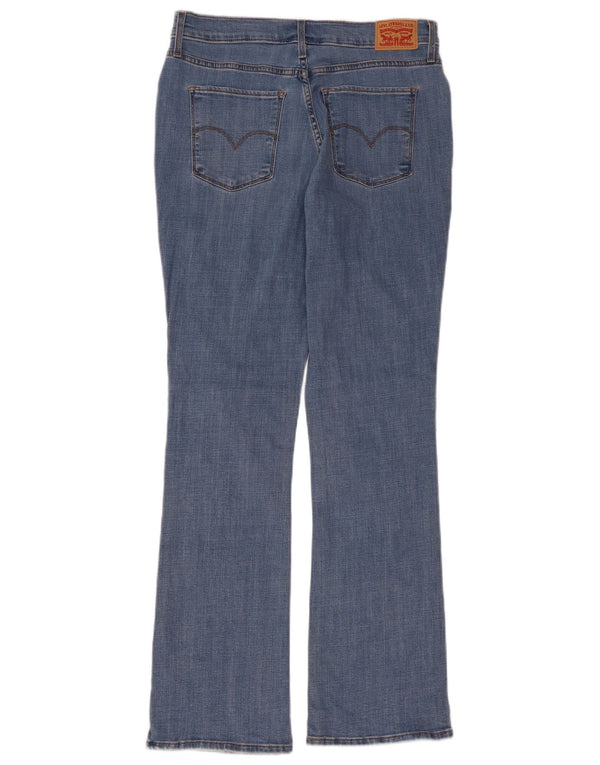 LEVI'S Dame 315 Shaping Bootcut Jeans W31 L32 Blå Bomuld
