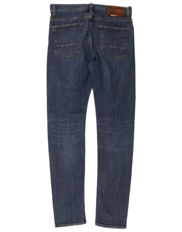 Tommy Hilfiger Herre Bleecker Slim Jeans W32 L32 Blå Bomuld