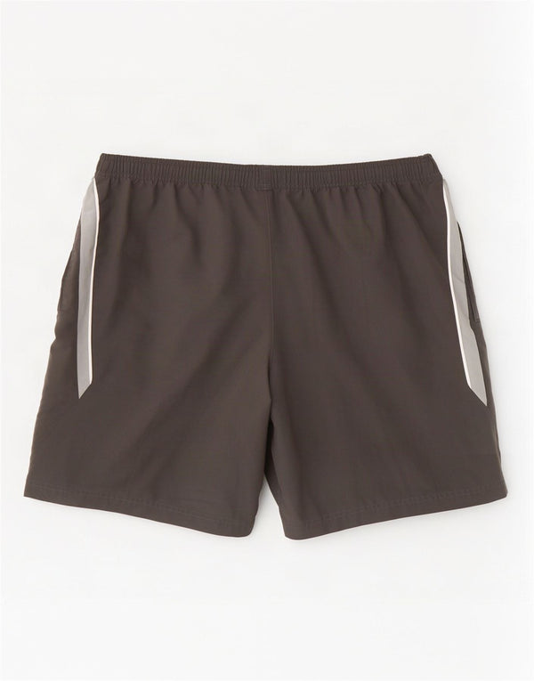 Reebok Herre Sportshorts 2XL Sort Colourblock Polyester