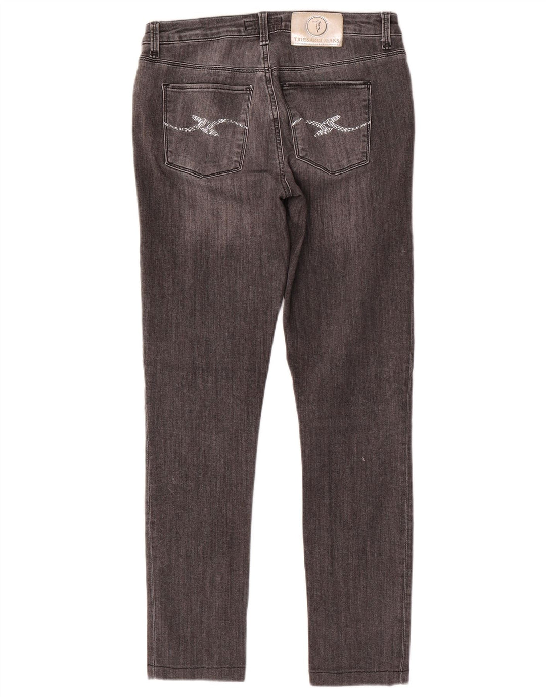 Trussardi Slim Jeans til kvinder W28 L28 Grå