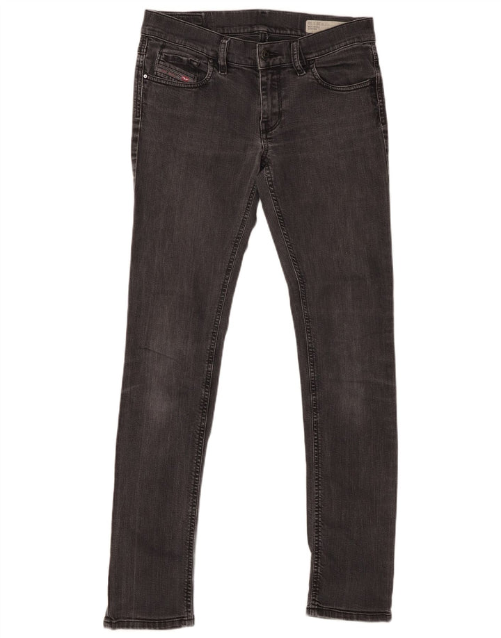 DIESEL Kvinder Livy Super Slim Skinny Jeans W28 L32 Grå Bomuld