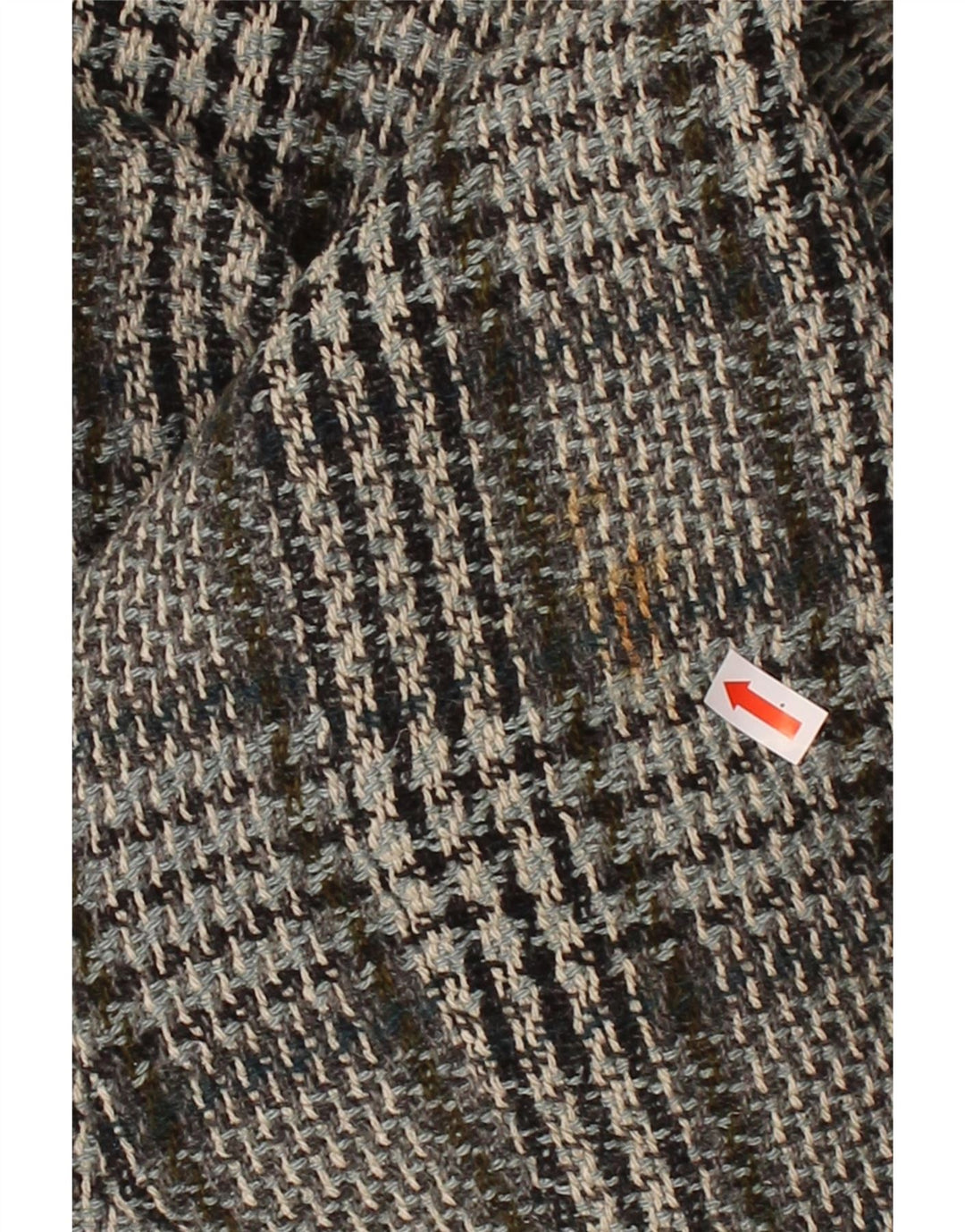 NAZARENO GABRIELLI Mens 2 Button Blazer Jacket IT 50 Large Grey Check Wool Vintage Nazareno Gabrielli and Second-Hand Nazareno Gabrielli from Messina Hembry 