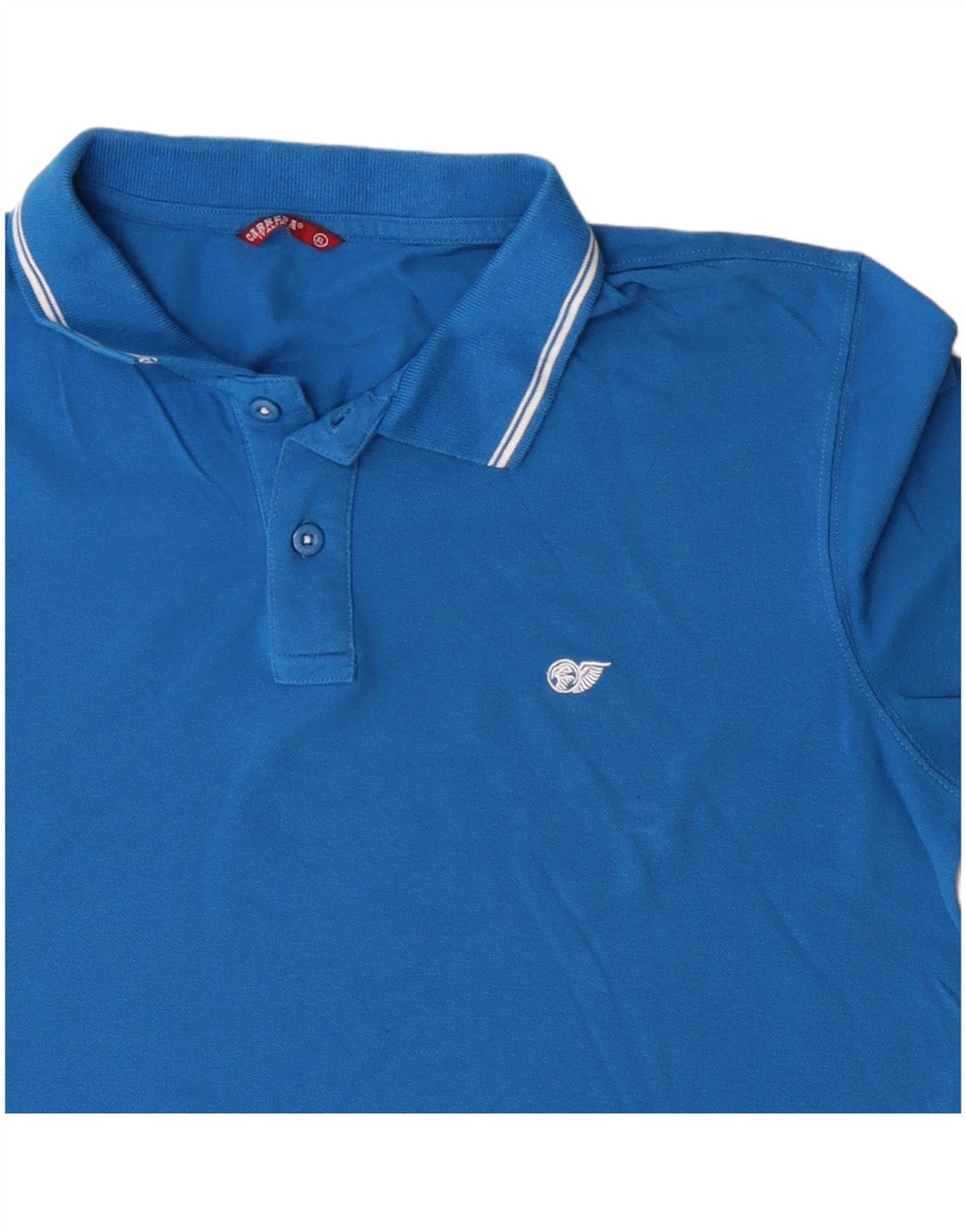 Carrera herre poloshirt XL blå bomuld