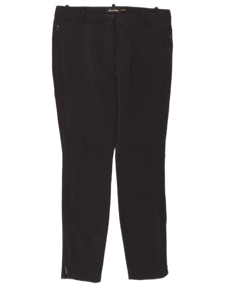 Massimo Dutti Dame Skinny Bukser W30 L28 Sort Polyamid