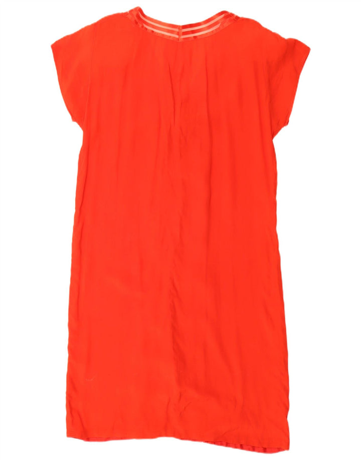 Vintage Dame Shift Dress UK 14 Medium Rød