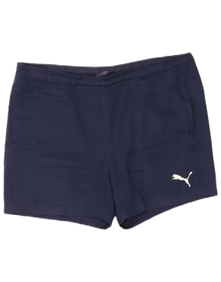 Puma Herre Sportshorts Large Navy Blue