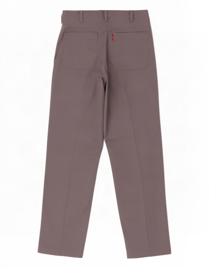 Levi's Straight Chino-bukser til mænd W32 L32 Grå polyester