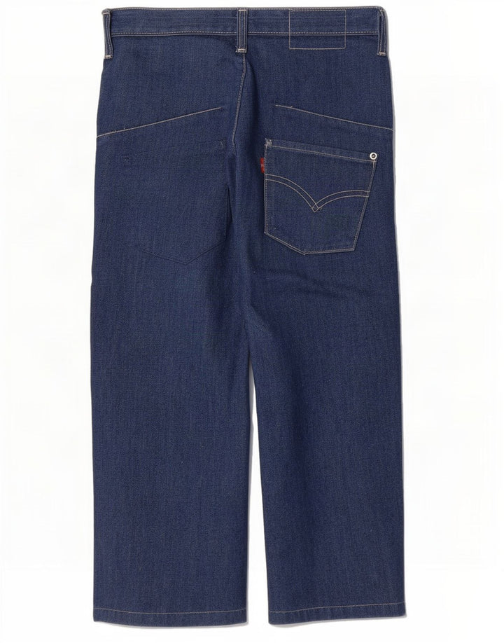 Levi's Dame Capri Jeans W32 L21 Blå