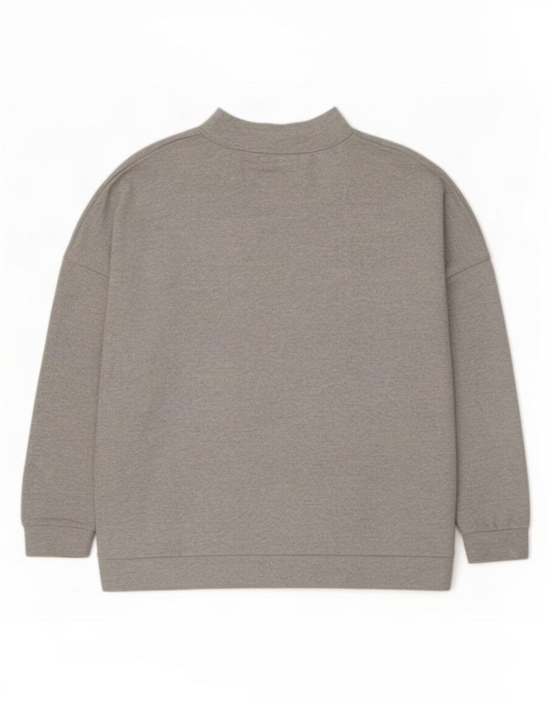 Marks & Spencer Dame Turtle Neck Jumper Sweater UK 24 4XL Grå Polyester