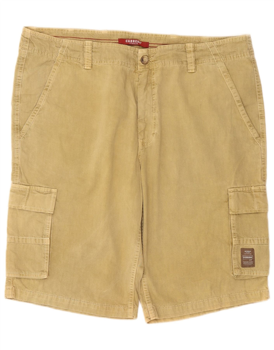 Carrera Herre 618 Cargo Shorts W40 XL Beige Bomuld