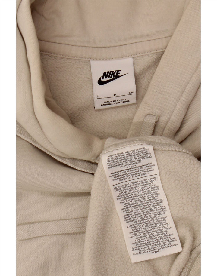 Nike hættetrøje til mænd, lille beige bomuld