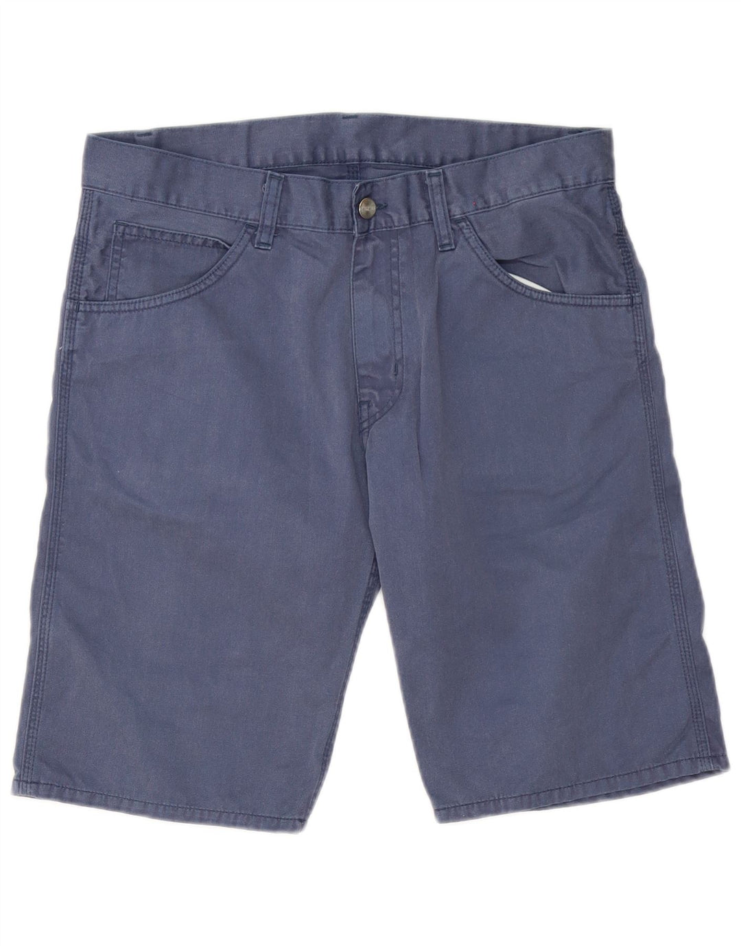 Carhartt Herre Casual Shorts W32 Medium Marineblå Bomuld