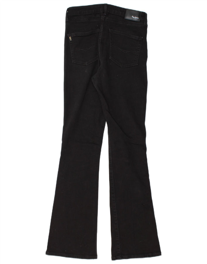 PEPE Jeans Dame Flared Jeans W26 L32 Sort