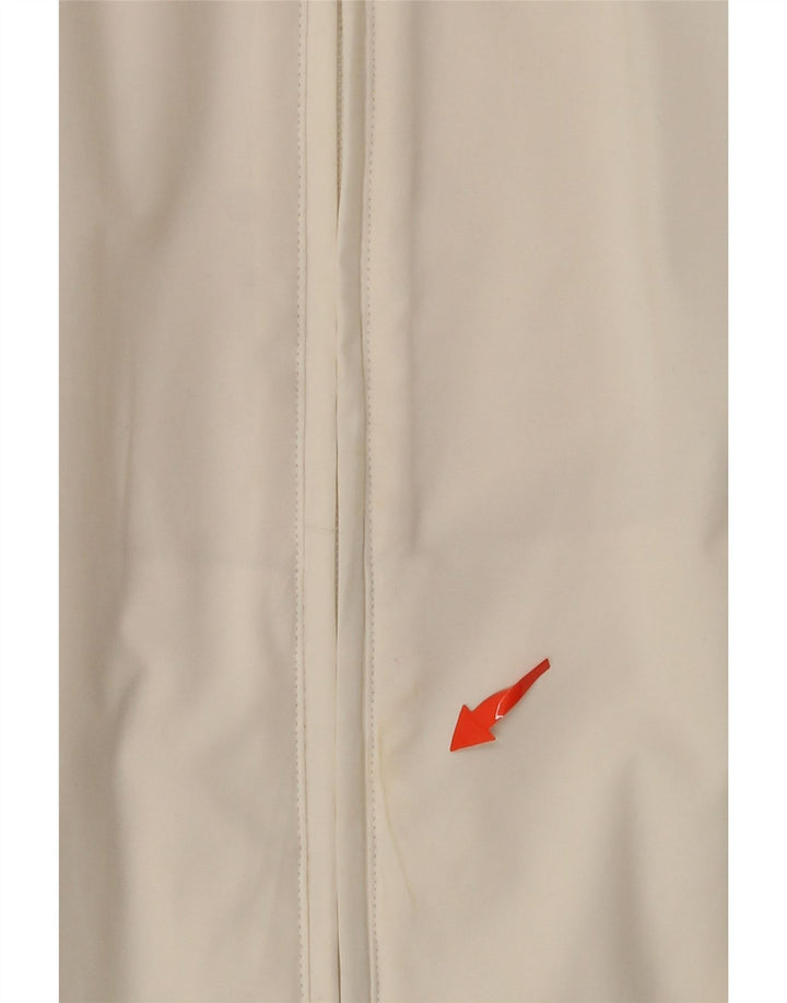 ADIDAS træningsdragt topjakke til kvinder UK 12 Medium White Colourblock