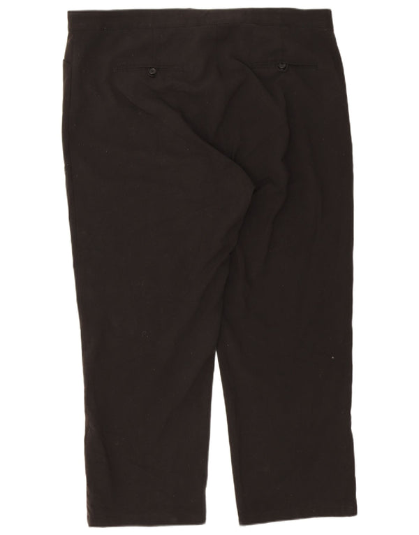 Marks & Spencer Dame Autograph Casual Bukser UK 18 XL W40 L27 Sort