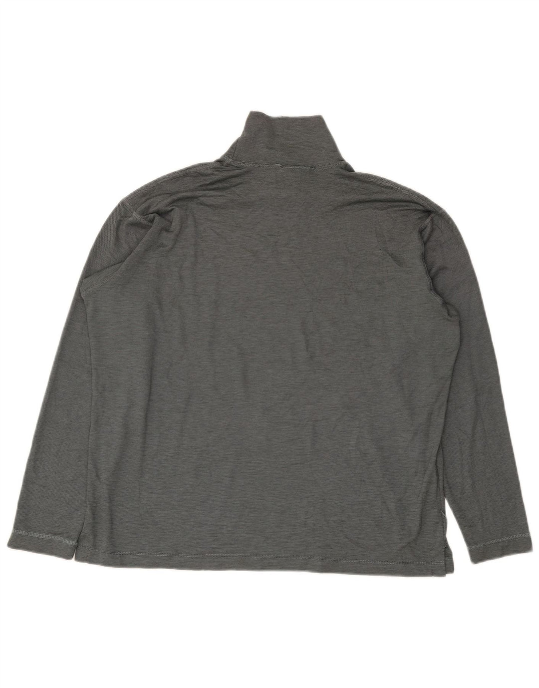 Patagonia Herre Top Langærmet Stor Grå Nålestribet Polyester