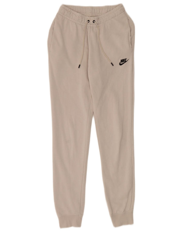 Nike træningsdragt til kvinder Joggers UK 6 XS Beige Bomuld