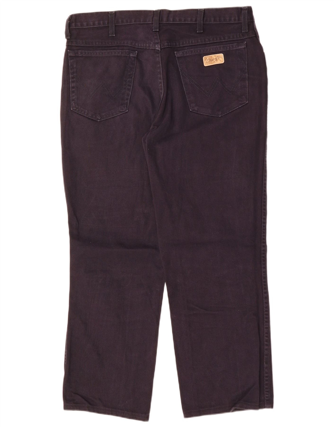 Wrangler Herre Ohio Straight Jeans W36 L28 Marineblå Bomuld