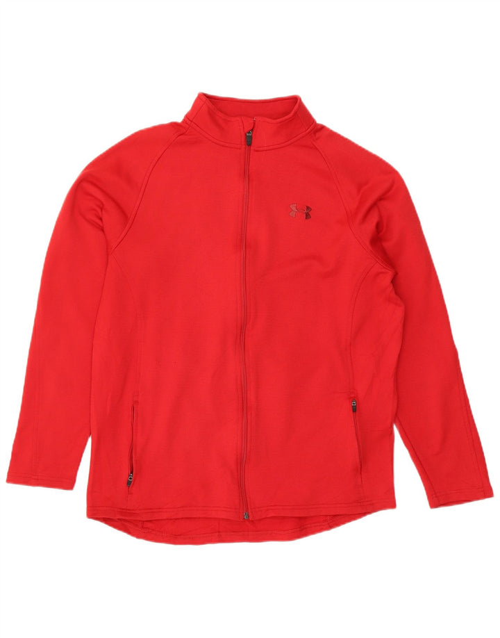 Under Armour Dame træningsdragt Topjakke UK 16 Stor Rød Polyester