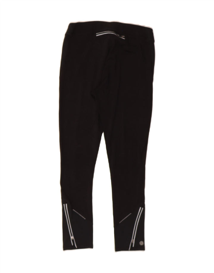 ATHLETA Womens Leggings UK 12 Medium Black Polyester Vintage Athleta and Second-Hand Athleta from Messina Hembry 