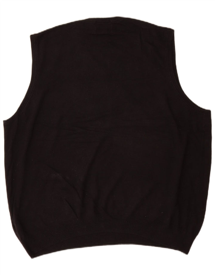 Marks & Spencer Herrevest Tank Top XL Sort Bomuld