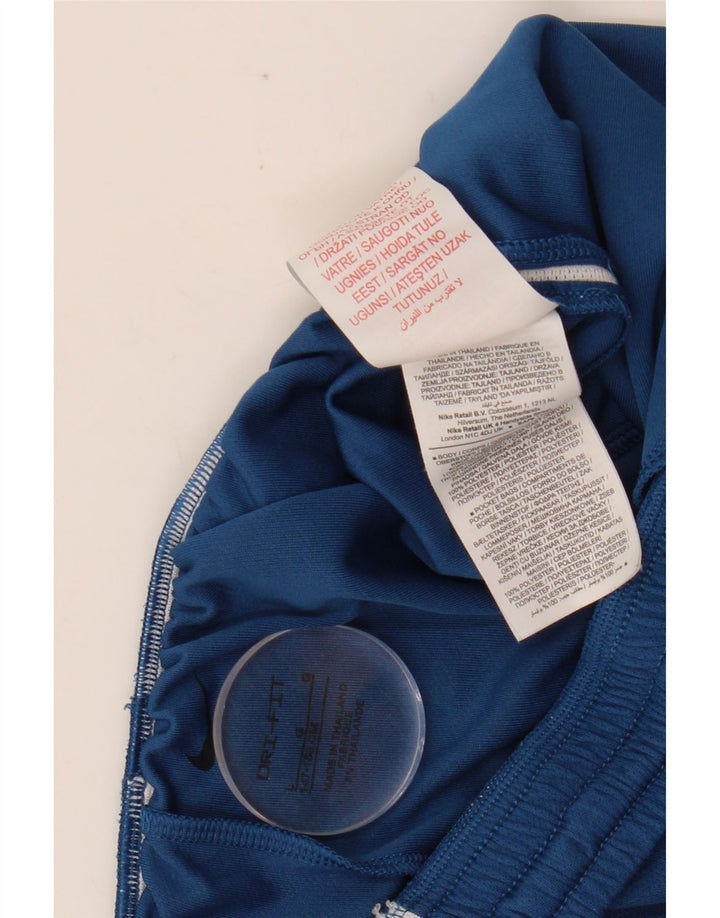 NIKE Dri Fit sportsshorts til piger 12-13 år Stor marineblå farveblok