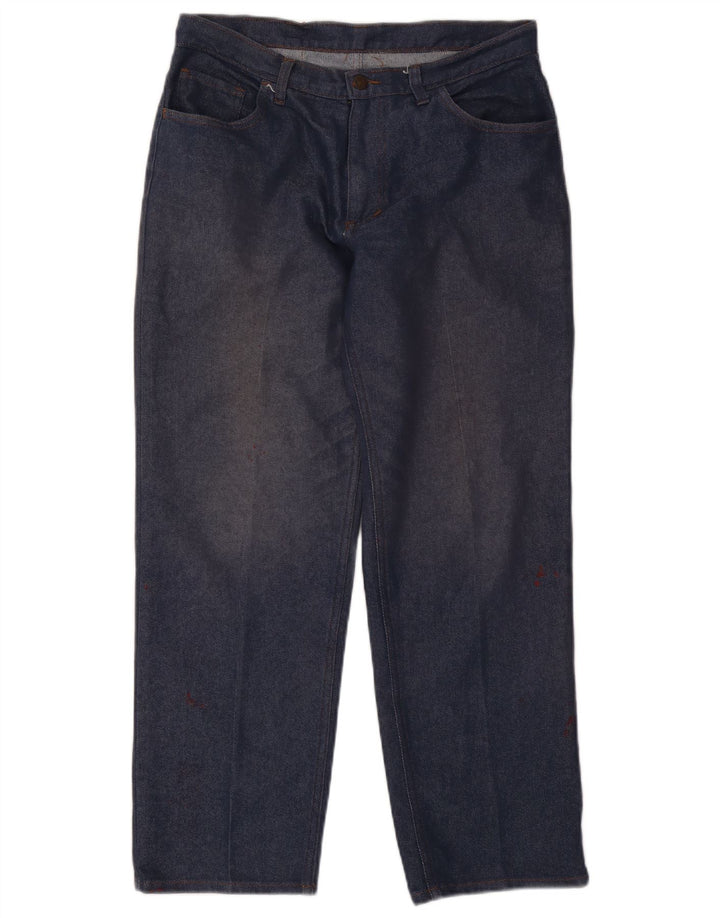 Levi's Dame 501 Straight Jeans W30 L28 Marineblå
