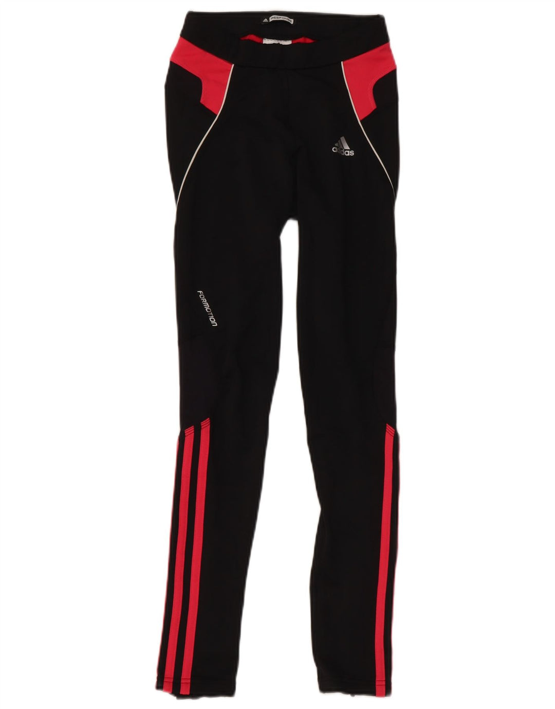 Adidas Womens Response Graphic Leggings UK 6 XS Sort Colourblock Polyester