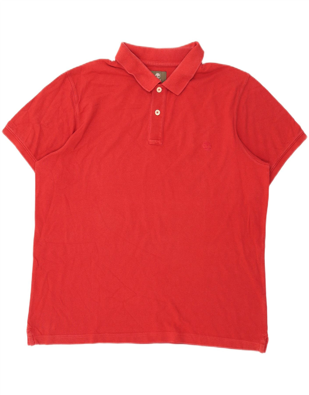Timberland Herre Regular Fit Polo Shirt 2XL Rød