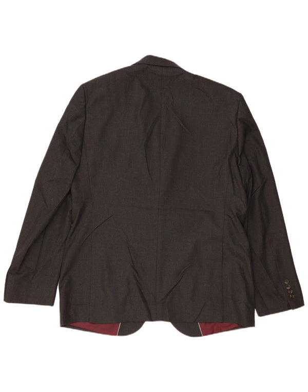 Marks & Spencer Herre 2-knaps blazerjakke UK 44 XL Grå polyester