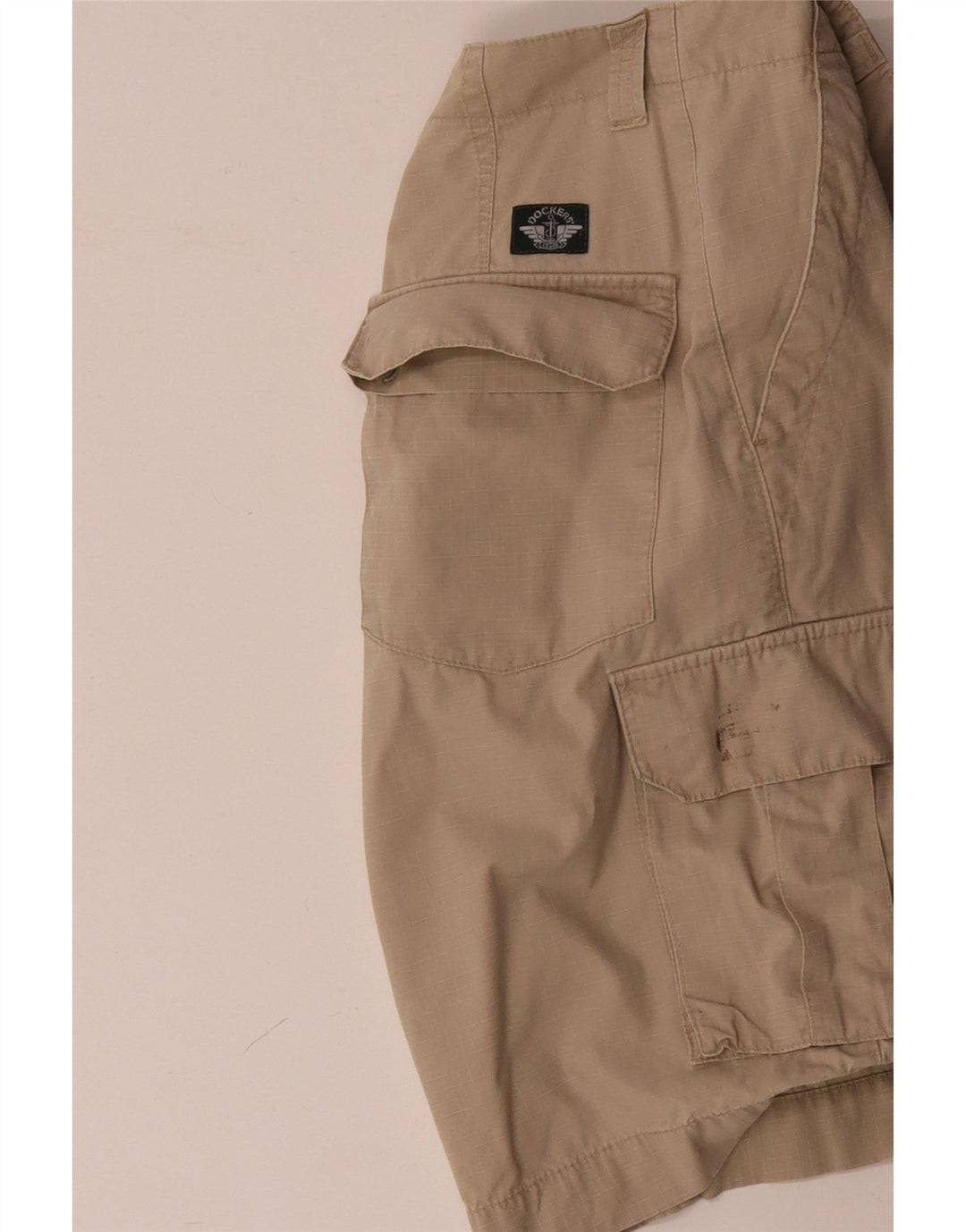 DOCKERS Kvinder Khakis Cargo Shorts W33 Medium Beige