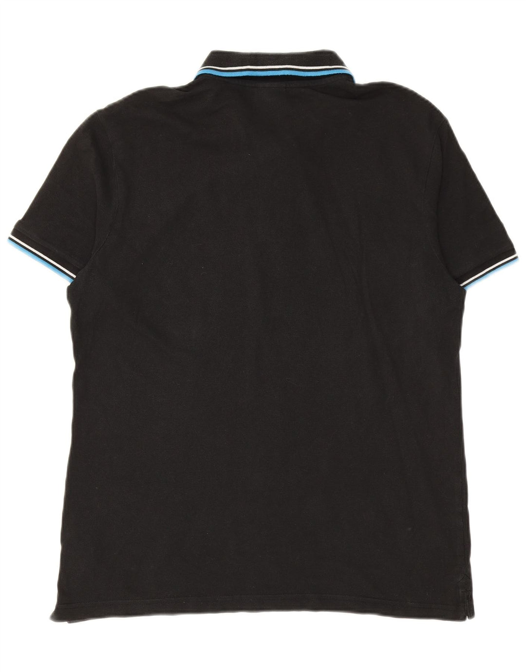 DIADORA Poloshirt til mænd XL Sort bomuld