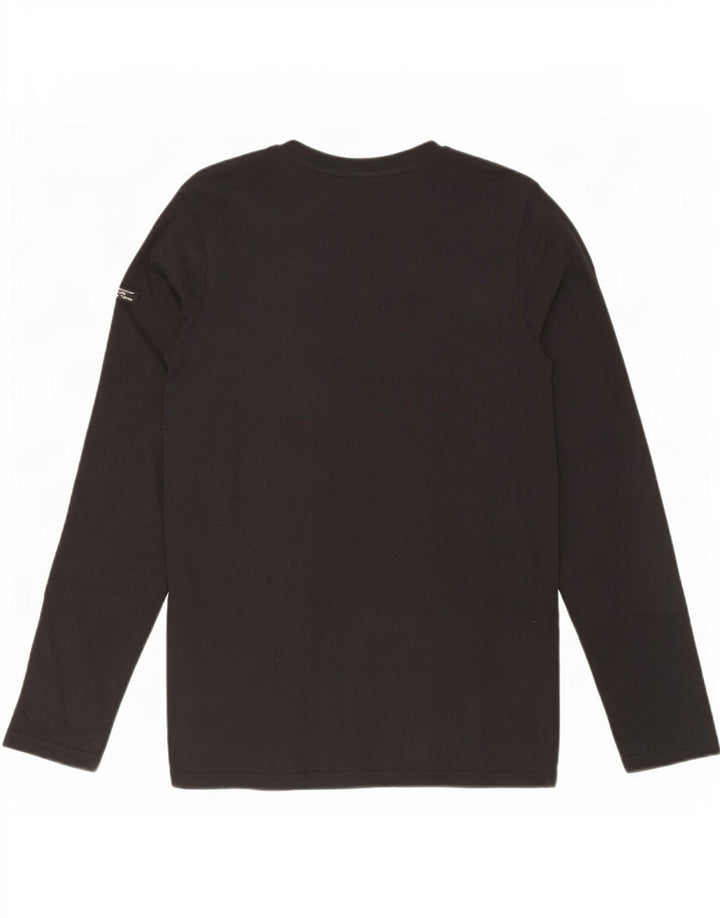 Superdry Herre grafisk top Langærmet medium sort bomuld