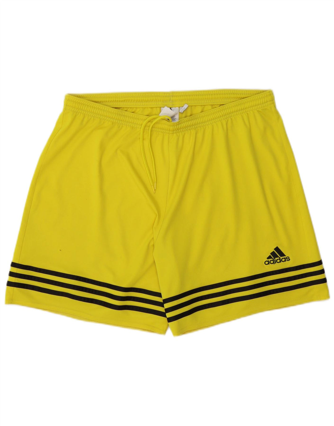 Adidas Herre Climalite Sportshorts store gule polyester
