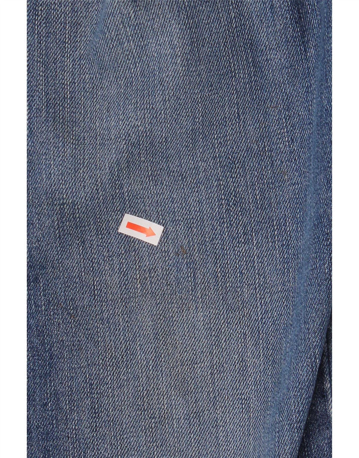 Wrangler Straight Jeans til mænd W34 L34 blå bomuld