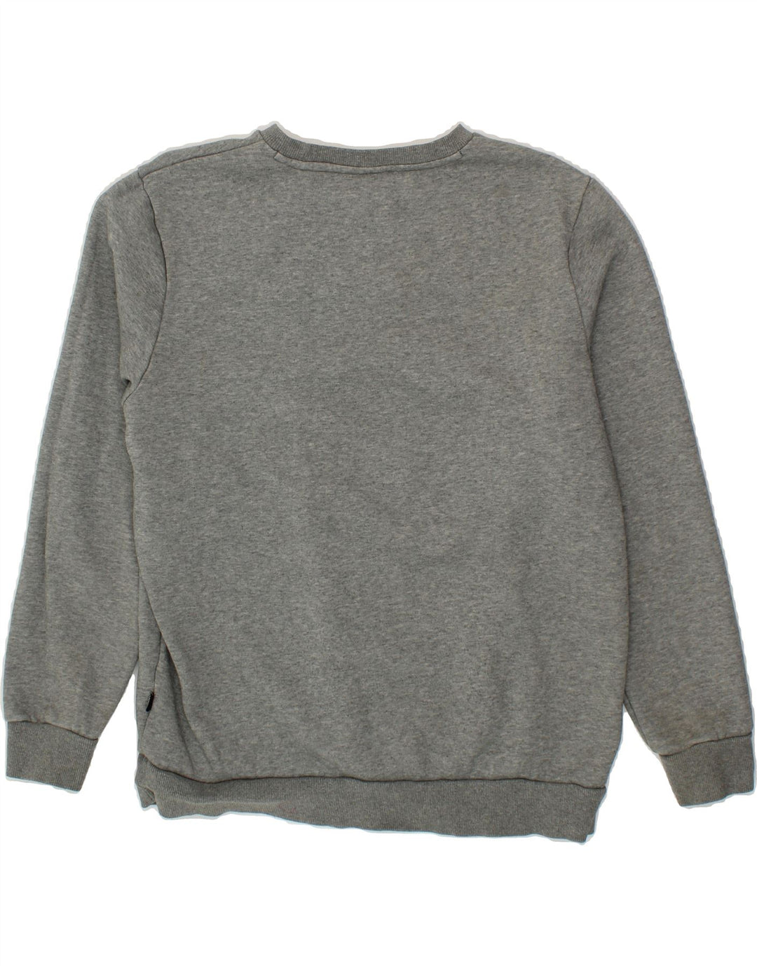 PUMA Womens Oversized Sweatshirt Jumper UK 16 Large Grey Cotton Vintage Puma and Second-Hand Puma from Messina Hembry 