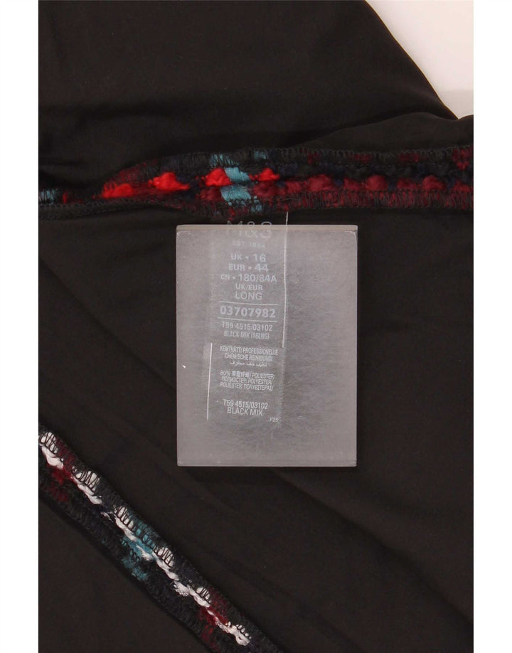 Marks & Spencer Dame Mini-nederdel UK 16 Large W34 Multicolored Check
