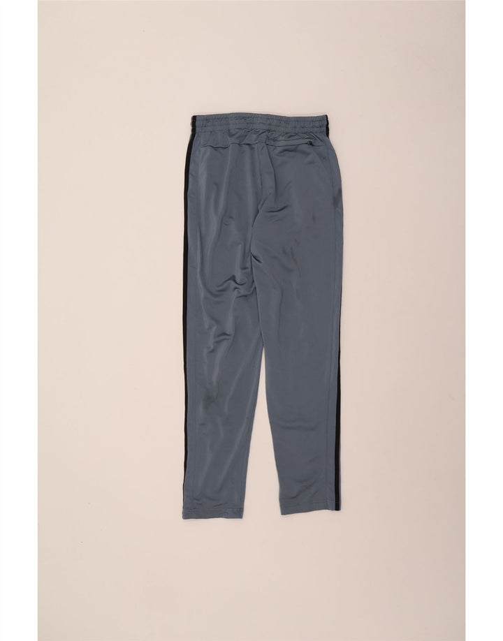 ADIDAS Mens Tracksuit Trousers Medium  Blue Polyester