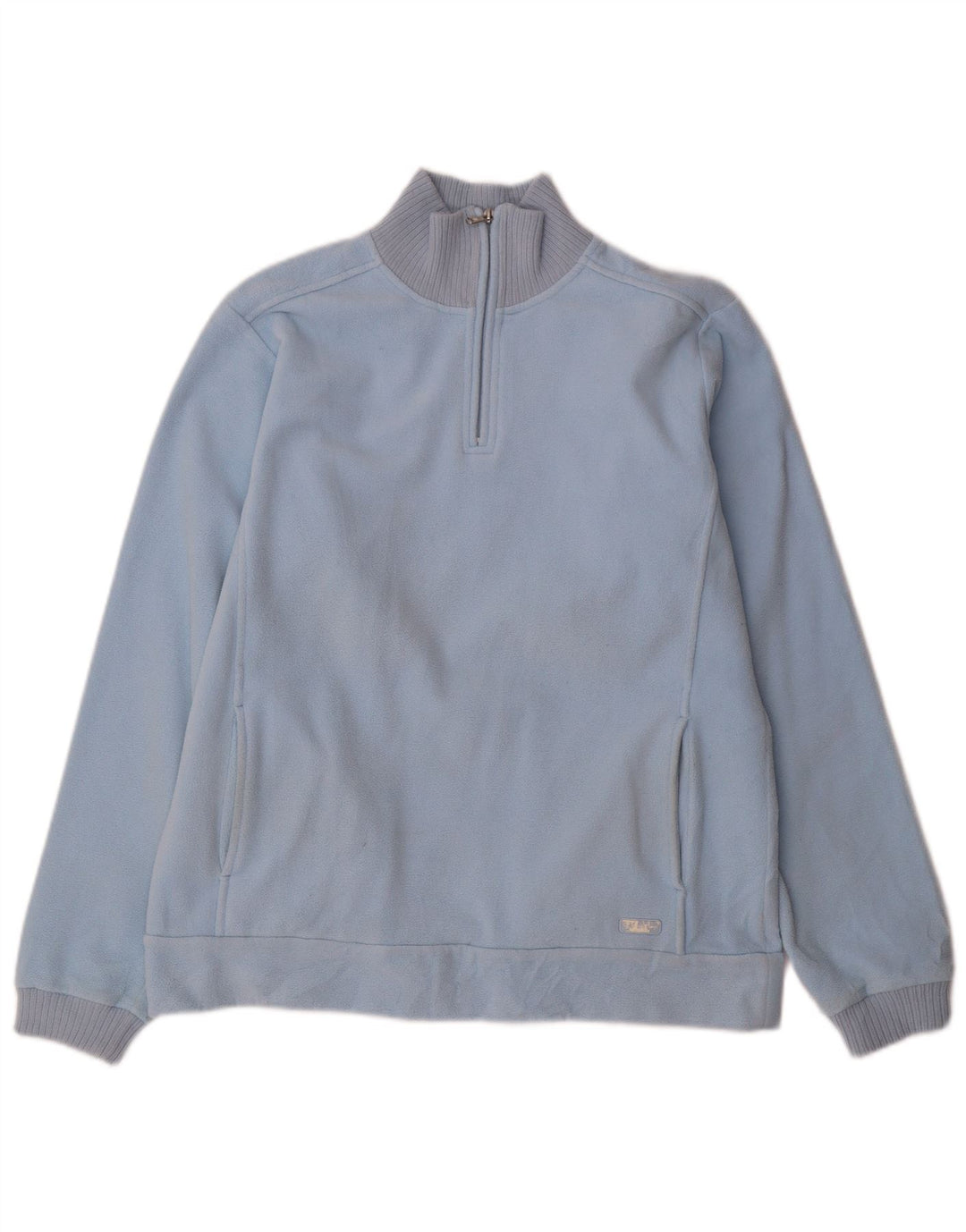 Champion Dame Fleece Jumper med lynlås DK 16 Stor Blå Polyester