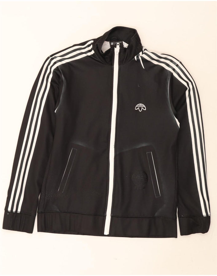 Adidas Herre grafisk træningsdragt Topjakke Medium Sort Polyester