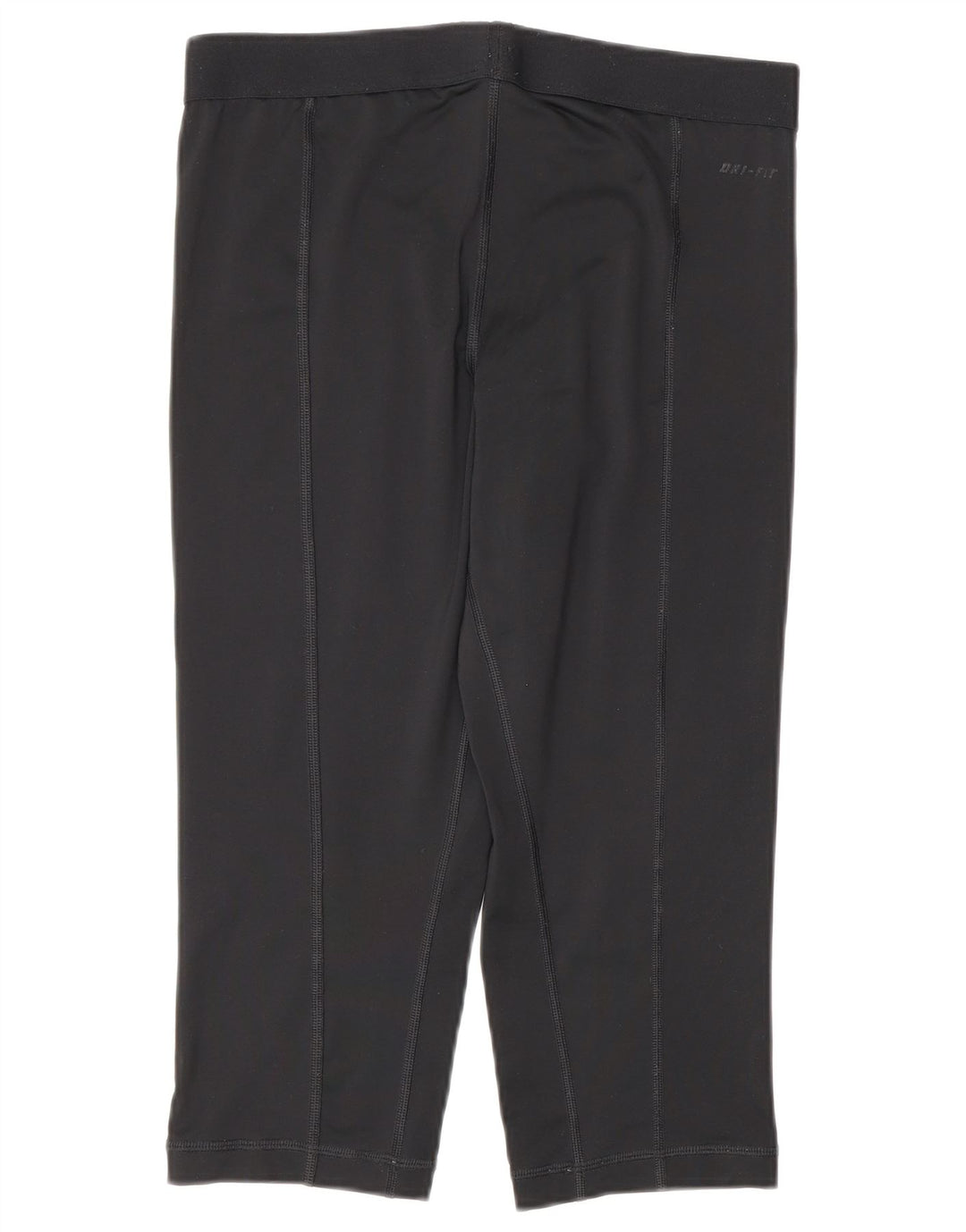 Nike Dame Capri Leggings UK 12 Medium Sort