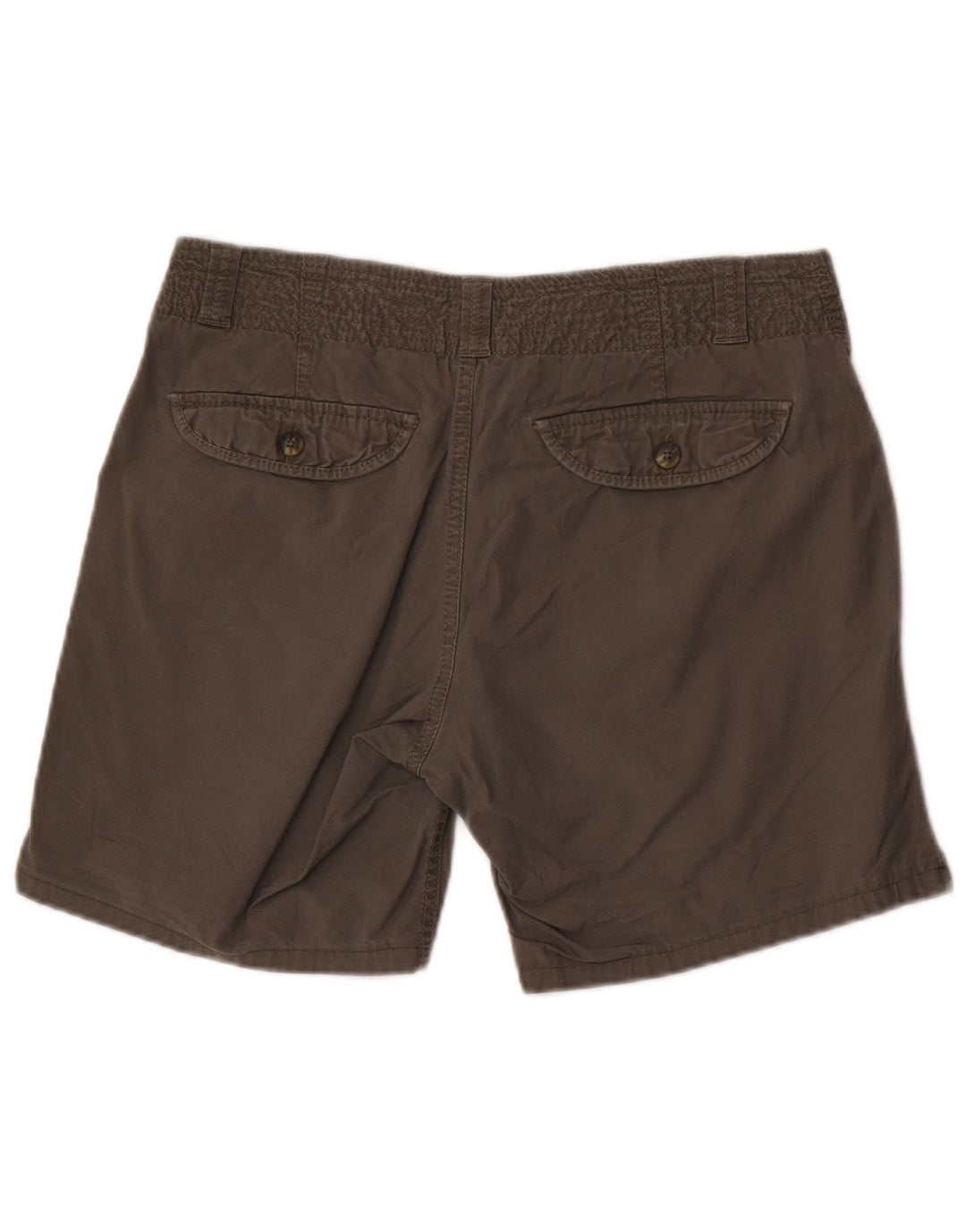 Dockers Womens Curvy Mid Rise Chino Shorts US 8 Medium W32 Grå Bomuld