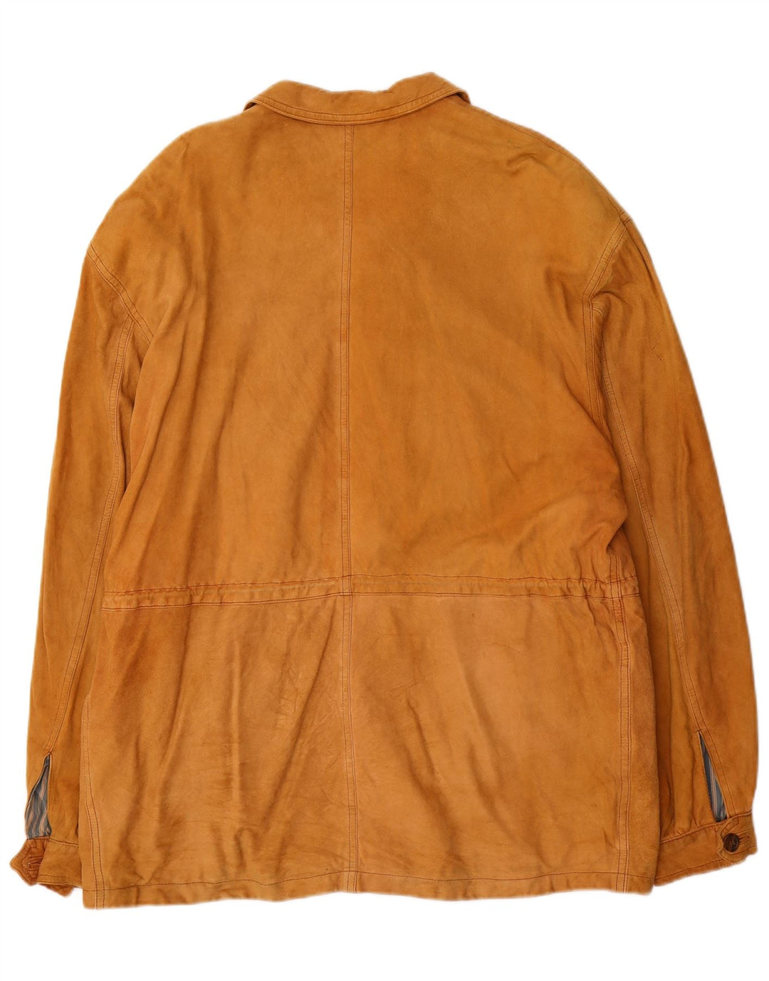 Diana Herre Ruskind Utility Jacket IT 52 XL Beige Læder