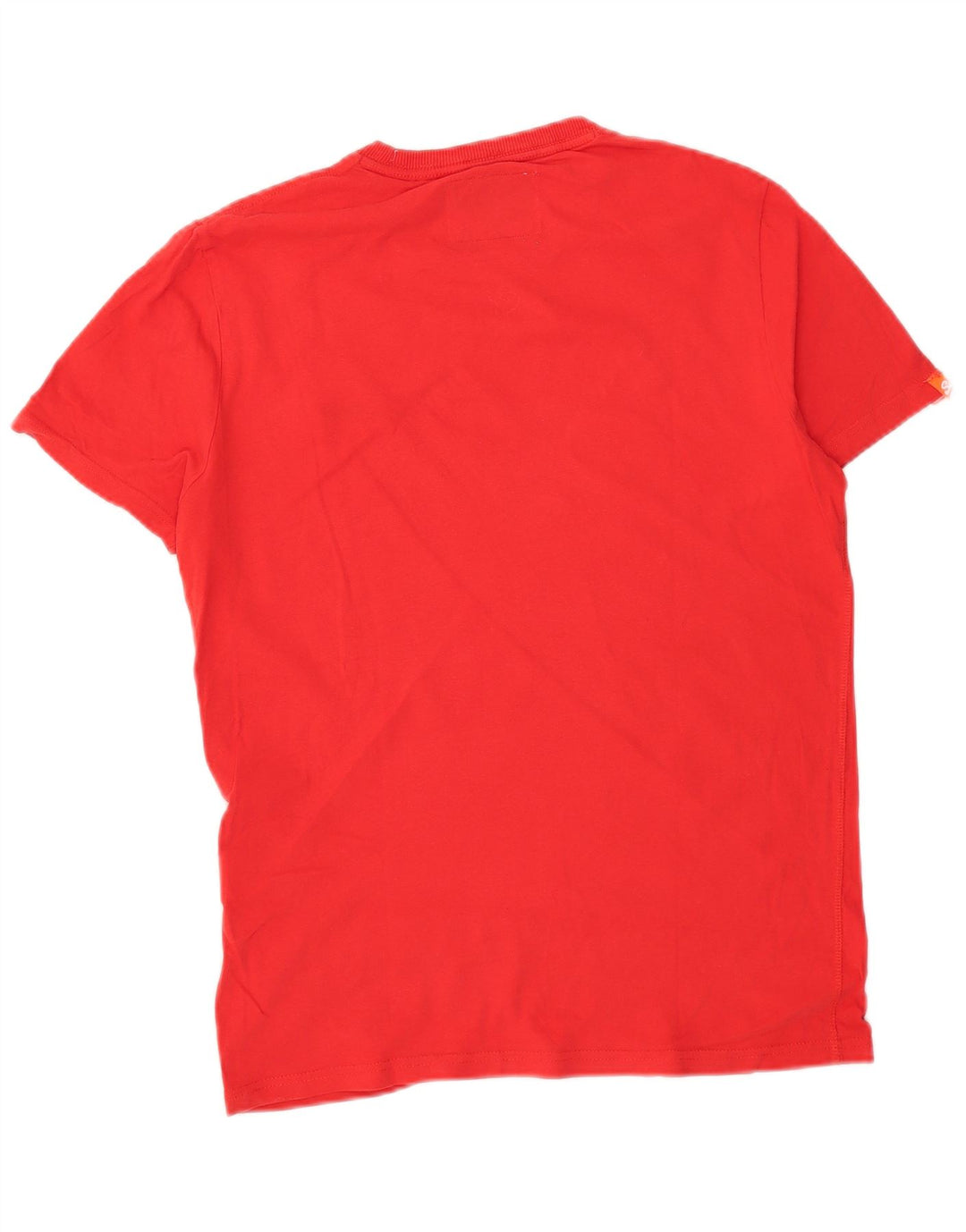 Superdry Herre T-shirt Top Medium Rød Bomuld